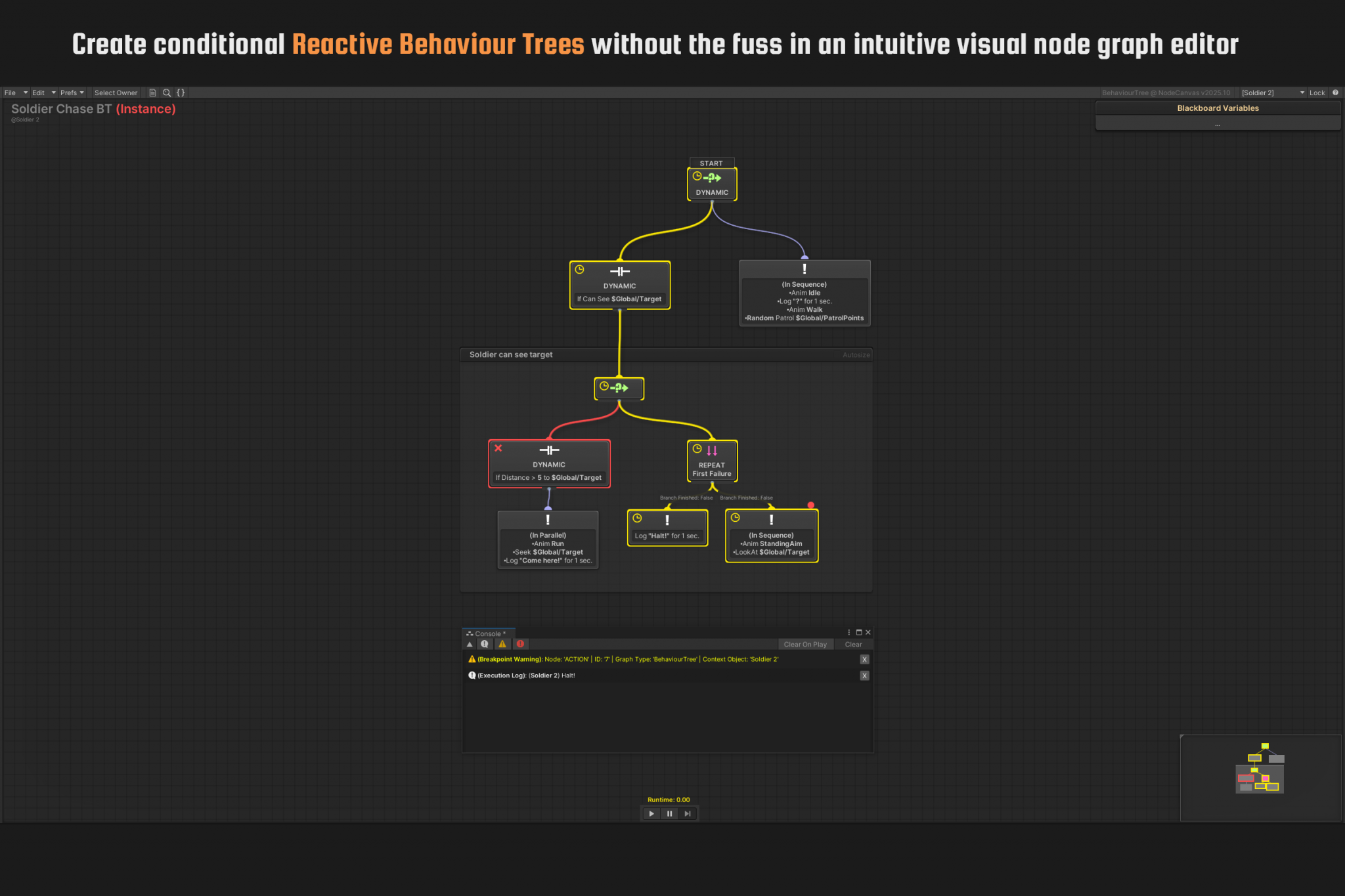 NodeCanvas | Visual Behavior Authoring for Unity